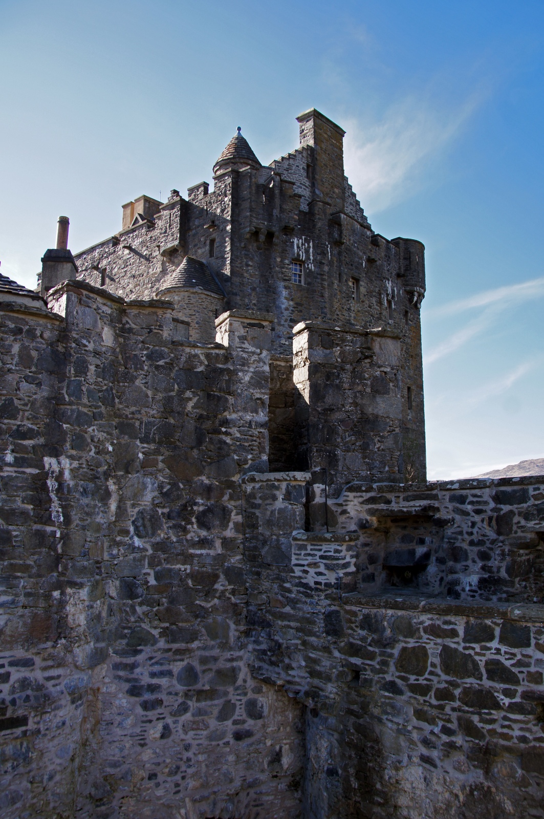 Within Eilean Donan Castle
