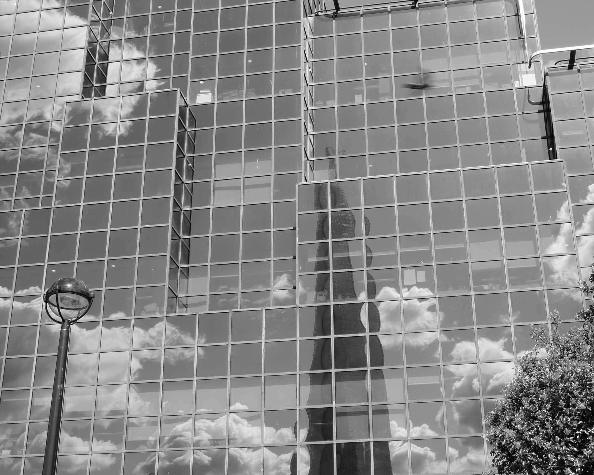 Reflection in Building